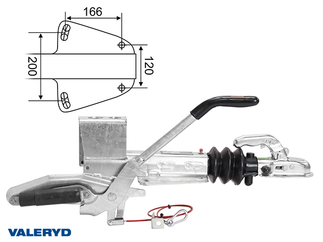 Ricambio Per Roulotte Caravan Knott | Ammortizzatore Freno A Mano A Molla Ammortizzata Codice 990029 Per Kf13 Kr13 Krv13 - 7